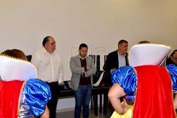 Visita de apyo a los grupos murgueros de Telde (Foto Francisco Javier Santana)